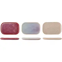 Bloomingville - Addison Plate - Rose - Stoneware