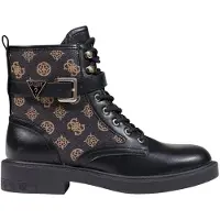 GUESS för kvinnor. FLFFEIELE10 Boots Fellini svart (37), 3 till 5 cm, Zip, Casual