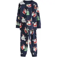 Next Pyjamas marinblå / grön / röd / vit