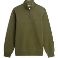Tommy Hilfiger Peached Fleece Quarter Zip Sweatshirt