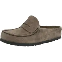 Birkenstock för kvinnor. 1029712 Loafers i läder Naples Wrapped (Smal passform) brun (37), Karta, Före, Ingen, Casual