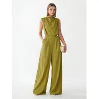 BWLDR Jumpsuit 'Annie' khaki