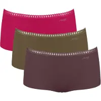 Sloggi Hipster brun / grön / rosa