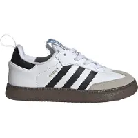 Adidas Originals Skor - Samba Quickon K - Vit/Svart/Guldfärgad - - 35,5 - Skor