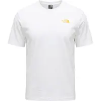The North Face T-shirt 'PITCH A TENT' gul / kiwi / vit