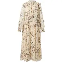 Marc Cain Klänning beige / brun / choklad
