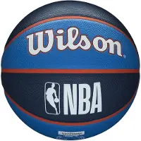 Wilson NBA Team Tribute Basketboll - Storlek 7 - 29.5", Oklahoma City Thunder