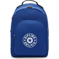 Kipling Ryggsäck 'Curtis XL' mörkblå / vit