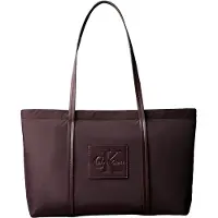 Calvin Klein Embossed Monologo Tote Bag