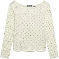 Superdry Bardot Off Shoulder T-shirt Med Lång ärm