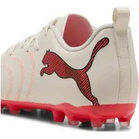 Puma Future 9 Play Mg The Arrival - Sockerad Mandel/White/ultra Red/Svart Barn - Multi Ground (Mg), storlek 36
