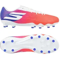 SKECHERS Razor 2 Academy AG Sunset - Vit/Röd/Blå - Konstgräs (AG), storlek 43
