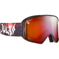 Julbo - Skidglasögon - Launcher Reactiv HC 0-4 Black/Red för UnisexUll - Svart