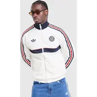 Adidas Bayern München Track Top OG2 - Vit/Natt Indigo - , storlek Medium