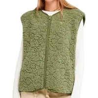 Roxy Fleecetröjor BEST TOWN VEST kvinnor - Grön - EU M