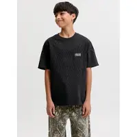 Jack & Jones Junior T-shirt 'JJEColton' svart