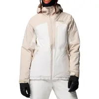 Columbia - Skidjackor dam - Liftline Jacket Sea Salt Dark Stone för UnisexUll - Storlek L - Beige