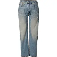 Levi's Jeans '555 Relaxed Straight' blå denim