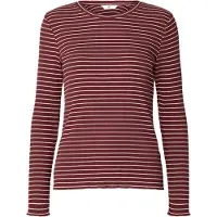 Selected Anna Stripe T-shirt Med Lång ärm