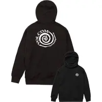 Volcom - Fleece dam - Riding Hydro P/O W Black för Unisex - Storlek L - Svart