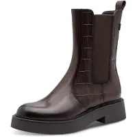 Tamaris Chelsea boots mörkbrun