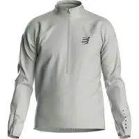 Compressport - Trail running kläder - Aura Windproof Jacket M Gray Violet för Unisex - Storlek S - Grå
