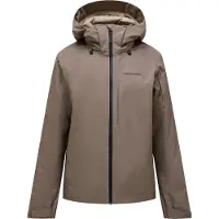 Peak Performance - Skidjackor - M Maroon Insulated Jacket Terrain Tan för Unisex - Storlek L - Brun