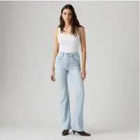 Levi's för kvinnor. A3410-0204 Jeans 726 HR flare blå (24/32), Casual, Bomull, Denim