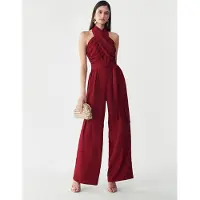 BWLDR Jumpsuit 'TORI' röd