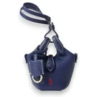 Ralph Lauren för kvinnor. 427P17791005 Halsduk Polo Play i skinn till väska marinblå (OSFA), Casual, Hud, Marino