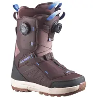 Salomon Snowboard - Snowboardboots dam - Vista Dual BOA Coffee Bean/Brown Lentil/Brunnera för UnisexUll - Storlek 38,5