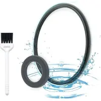 Typecat Skyddsringar Tätningspackningar Ersättningsset för Monsieur Cuisine SKMK 1200 C3/D4/E5 Blandare Tillbehör