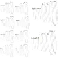 Typecat 600Pcs Low Smoke Natural Candle Wick with Wax Pre-Wax Wick, Candle Making Kit