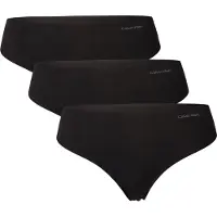 Calvin Klein 3 Pack Thongs Invisibles Microfibre Stretch