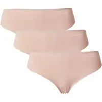 Calvin Klein 3 Pack Thongs Invisibles Microfibre Stretch