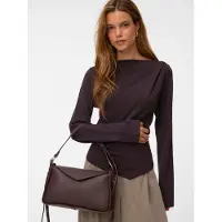 Vero Moda T-shirt 'VMMille' mörkbrun