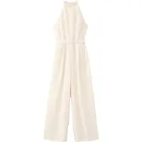 Mango Jumpsuit 'ROOF' ljusbeige