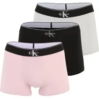Calvin Klein Underwear Boxershorts ljusgrå / rosa / svart