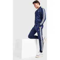 Adidas Originals Byxa 'SUPERSTAR' mörkblå / vit