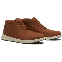 Timberland för män. TB0A6C7TEM71 Bruna läderboots Chukka Parker Street (49), Karta, Nobuck, Nyckelband, Casual