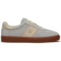 Timberland för män. TB0A43GGEWG1 Lädertofflor Lisbon Street, grå (41.5 W), Hud, Karta, Nyckelband, Casual