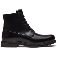 Timberland för män. TB0A2N2GW021 Stormbucks svarta läderkängor (43), Hud, Karta, Zip, Casual