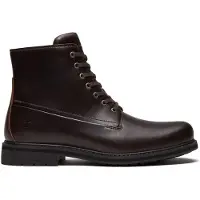 Timberland för män. TB0A2N2GW011 Stormbucks mörkbruna läderkängor (39), Hud, Karta, Zip, Casual