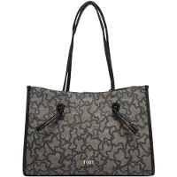 Tous för kvinnor. 2002436944 Kaos Icon XL Shopper väska svart (OSFA), Casual, Tyg