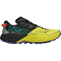 Hoka One One Speedgoat 7 Shoes Black Yellow AW26, Size EU 43 1/3