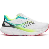 Saucony Guide 19 Shoes White Yellow AW26, Size 49 - EUR