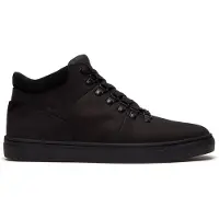 Timberland för män. TB0A5T9GW021 Läderskor Lisbon Hill svart (39), Hud, Karta, Nyckelband, Casual
