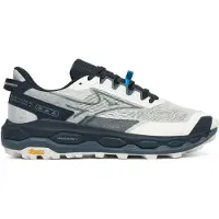 Mizuno Wave Mujin 11 White Black AW26 Trail Shoes, Size 41 - EUR