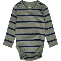 Hummel Mini Stripy Bee Långärmad Body