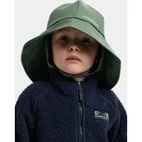 Didriksons Regnhatt - PU - Sydväst - Dark Moss - - 54 cm - Regnkläder